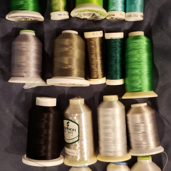 Brother Design Embroidery Thread Various Brands Some Unopened And Other Used Spools Poshmark